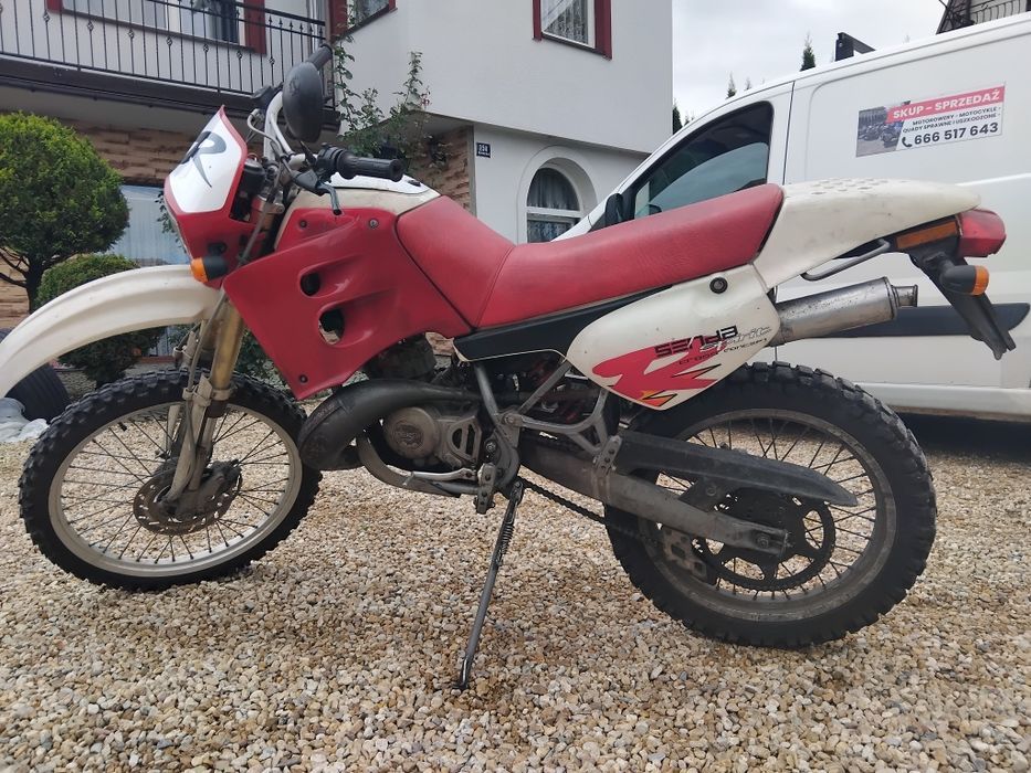 Derbi Senda R 50 nowe oc i przegląd enduro cross motorower 45km/h