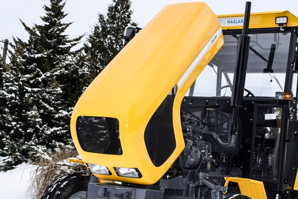 Maska z tworzywa URSUS C-360, plastikowa NAGLAK Żółta