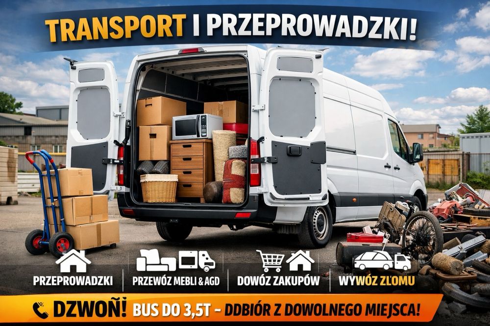 Usługi transportowe busem – Odbiór z Dowolnego Miejsca