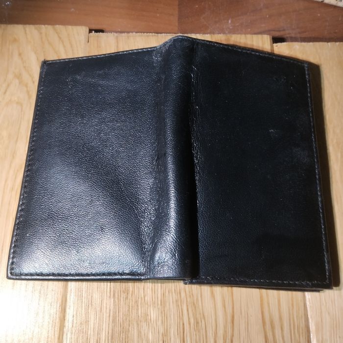 Portfel skórzany czarny