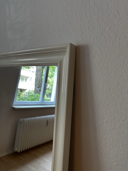 IKEA HEMNES Lustro Białe 74x165 cm