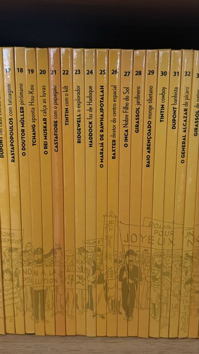 Figuras de Tintin a colecao oficial