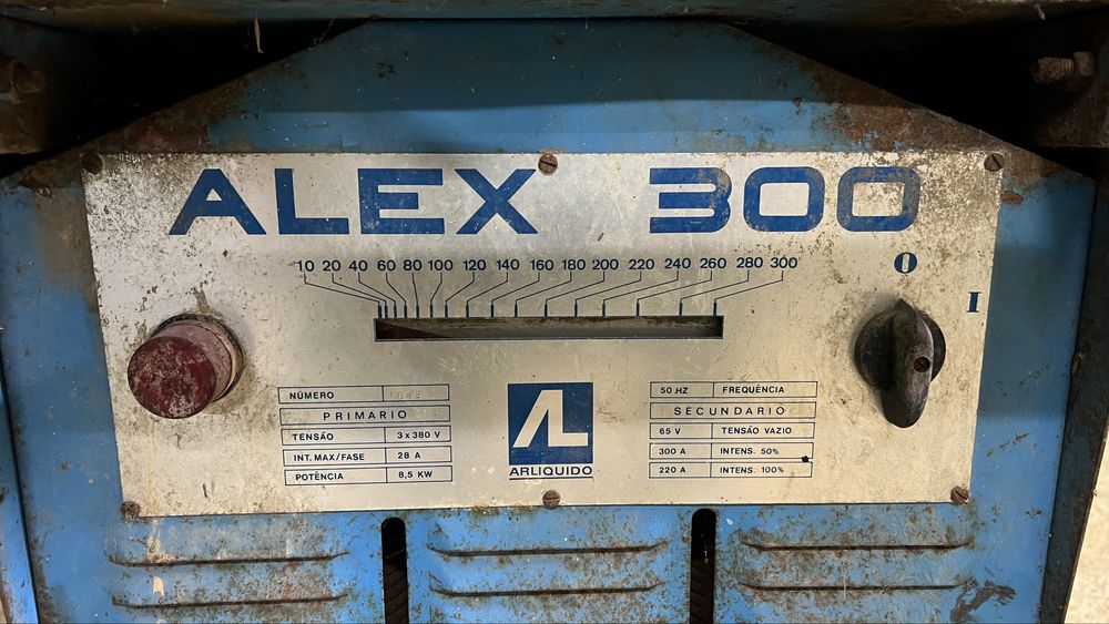 Maquina soldar Alex 300