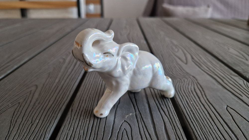 Estatueta vintage elefante