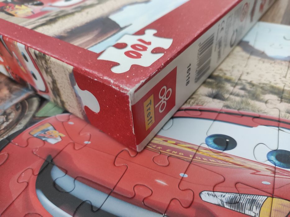 100 Puzzle Cars auta Disney Pixar - Trefl