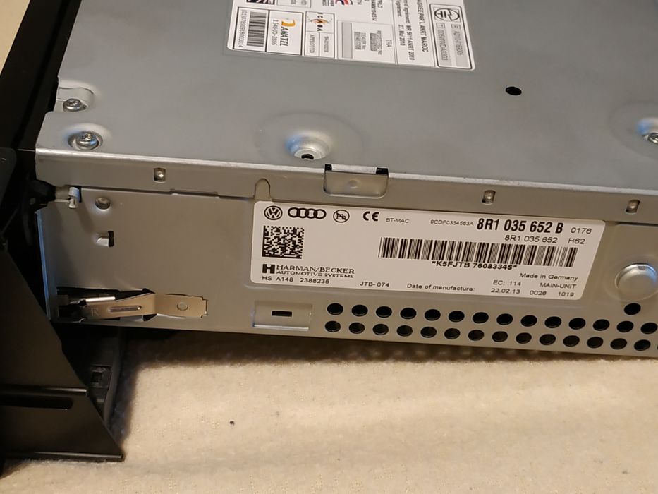 Kit sistema MMI 3G Audi