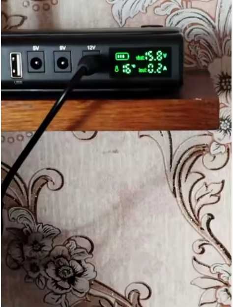 ДБЖ для роутерів, УПС DC1036L, Dokreate,з акумуляторами +4АКб, 36W