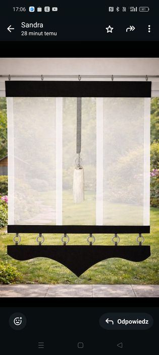 Firany panele ekrany