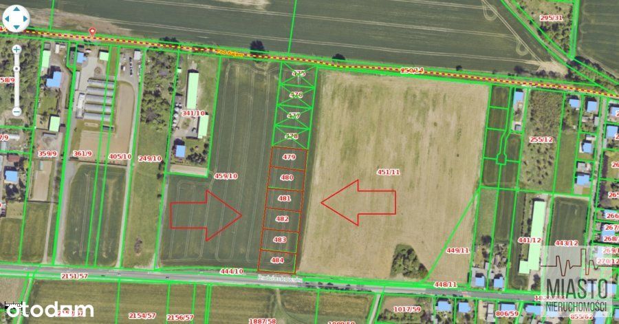 Uzbrojona działka 862,5 m² Kozłowa Góra - View 4
