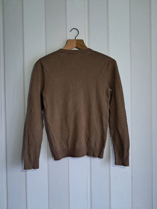 Кофта JACK & JONES, Чоловіча, Коричнева з текстурую