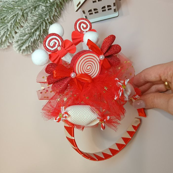 Новорічні обручі. Сніжинка, Зірочка. Цукерка