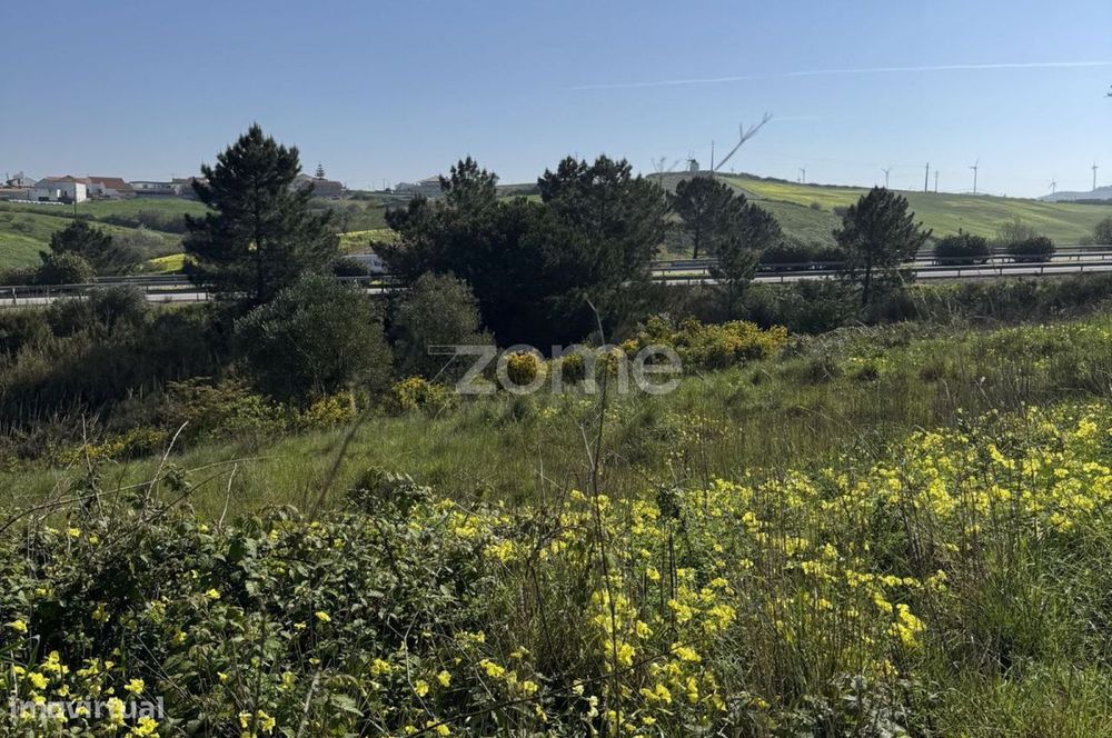 Terreno rústico com parcela urbana à beira da A8