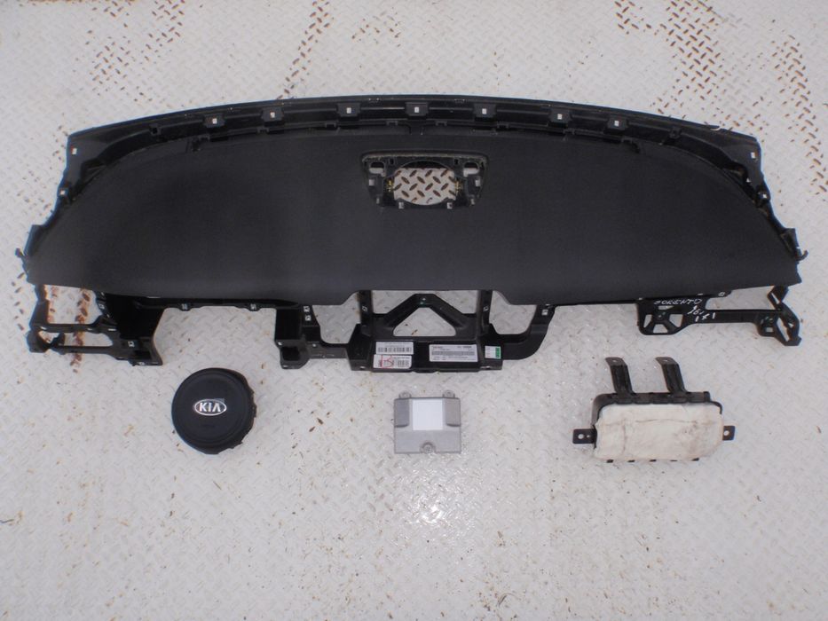 kia sorento deska kokpit konsola poduszki pasy