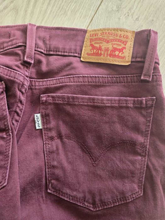 Calças Levis Ganga Bordeaux