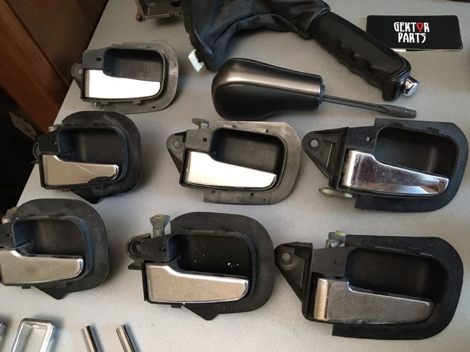 Хром для БМВ Е36 - ручки, рамки кнопок и динамиков, кнопки ручника, ЦЗ