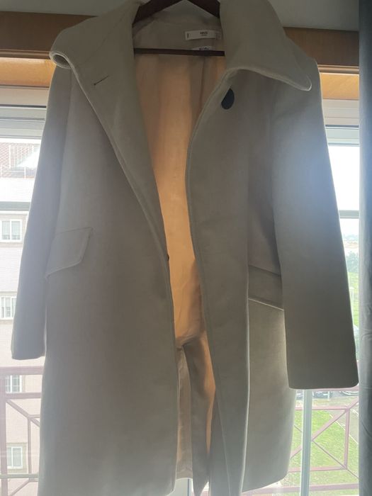 Sobretudo mistura lã