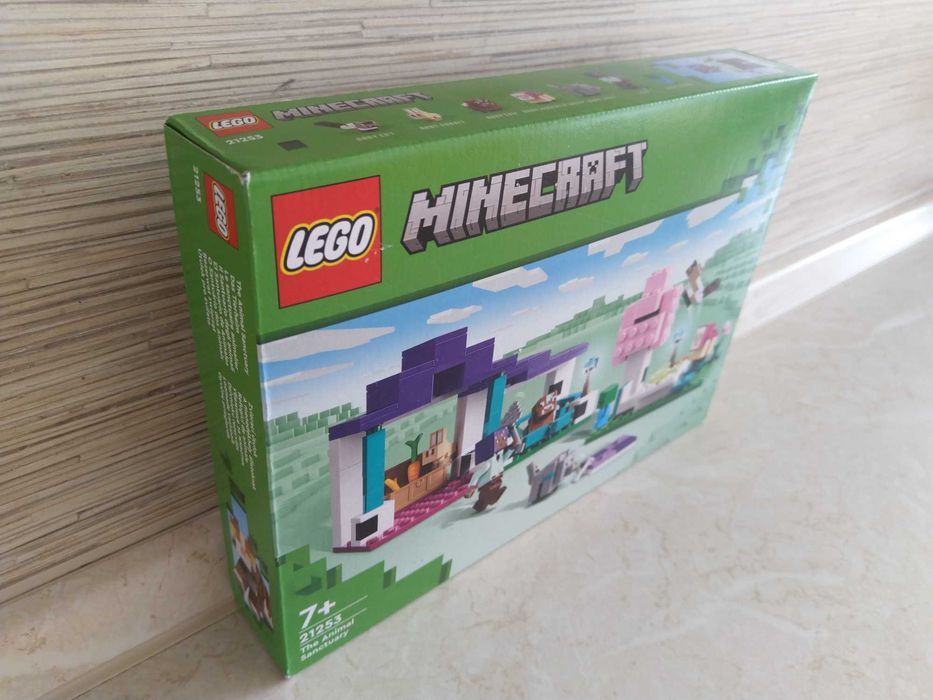 OKAZJA Lego Minecraft nr 21253 rezerwat zwierząt klocki Wysyłam