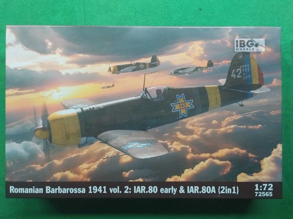 1/72 IBG 72565 IAR 80 early IAR 80A Romanian Air Force Barbarossa 1941