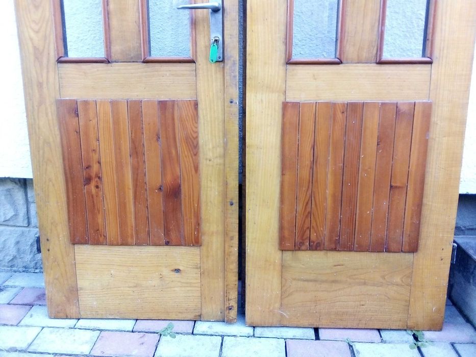 Drzwi wejściowe dwuskrzydłowe