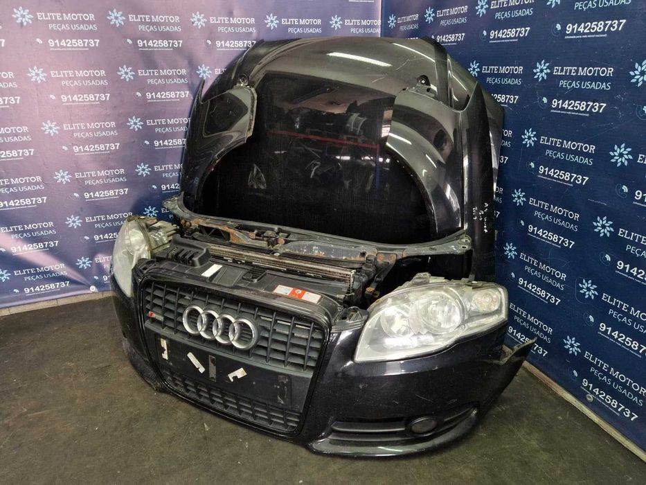 Frente completa usada AUDI A4 B7 S-LINE capot parachoques oticas guardalamas radiador SLINE