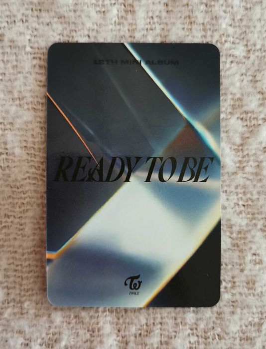 Twice Jeongyeon - karta POB preorder z Ready to be - wersja czarna