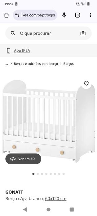 Berço criança ikea
