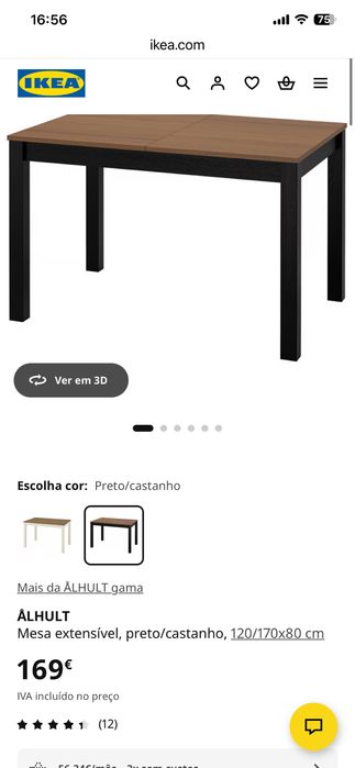 Mesa jantar extensivel