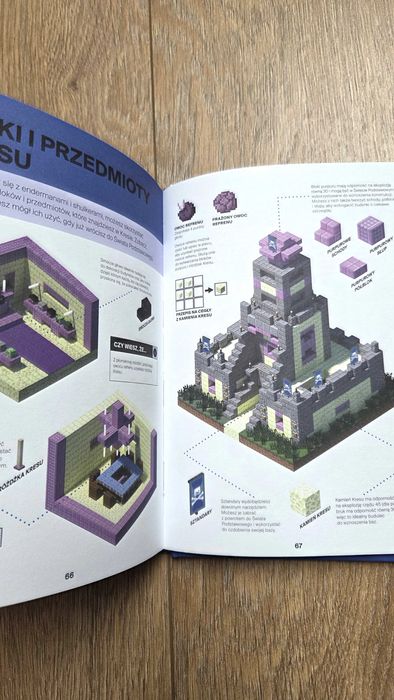 Minecraft książka Podręcznik podboju Nertheru i Kresu