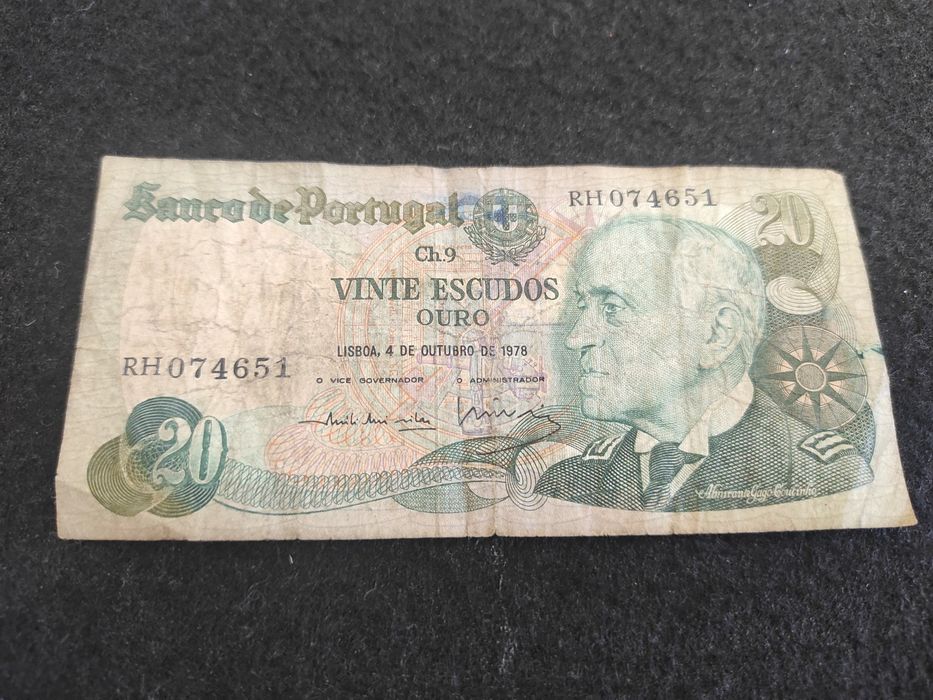 Nota de 20 escudos 1978