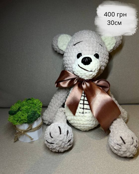 Ілеальний подарунок мʼякі іграшки, вязані іграшки