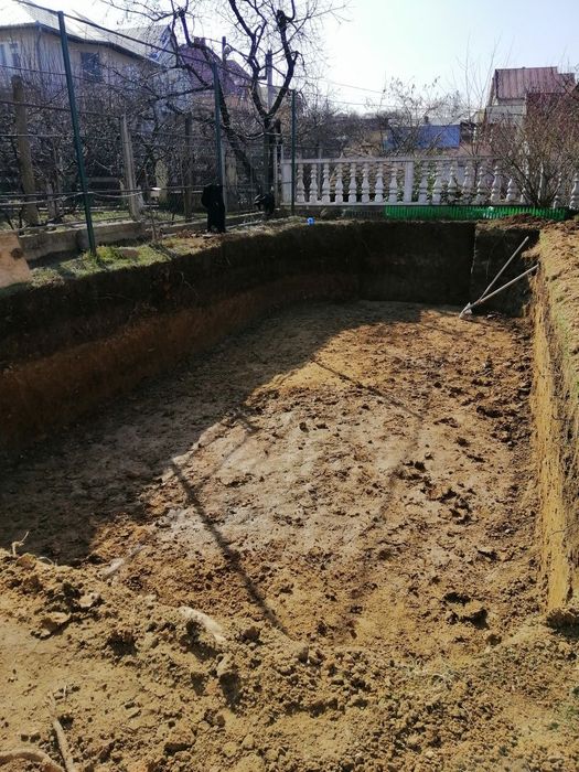 Копка, земляные, земельные работы, траншеи, копаем вручную, техникой ...