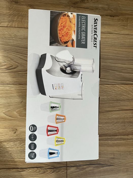 Nowa elektryczna tarka do warzyw SilverCrest