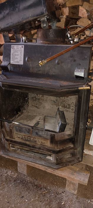 kominek z płaszczem wodnym 12KW