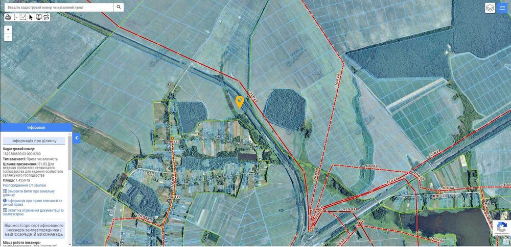 Земельна ділянка 1,5 га ЖД під елеватор/склад/базу