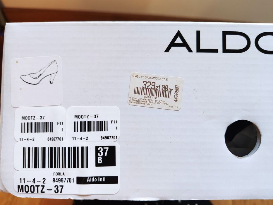 Szpilki Aldo na koturnie NOWE