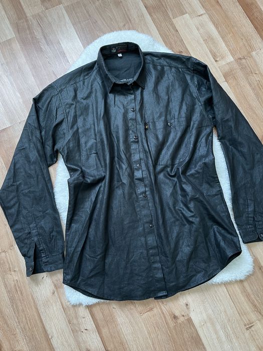 Koszula męska czarna L