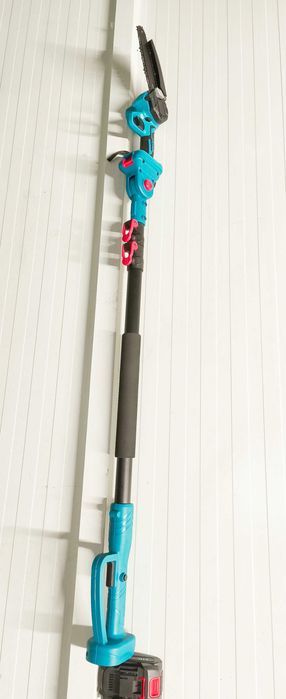 Mini motosserra bateria + cabo extensível 2m
