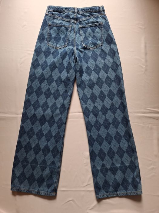 Wide leg spodnie  jeans z szerokimi nogawkami. Nowe bez metki H&M