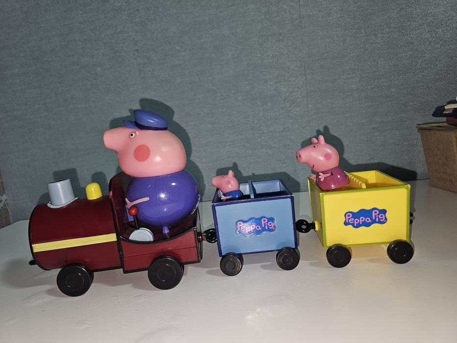 Набір Peppa Pig Паровозик Дідуся Пеппи
