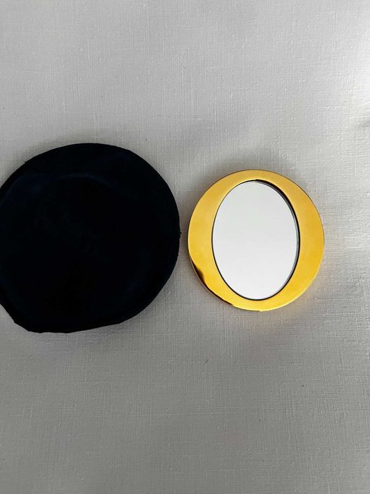 Lusterko kieszonkowe złote DIOR