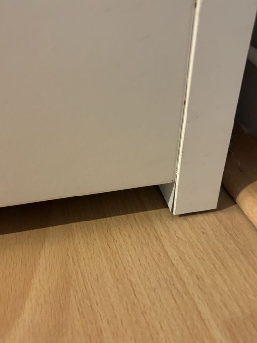 IKEA Łóżko podwójne z łóżkiem wysuwanym i materacami