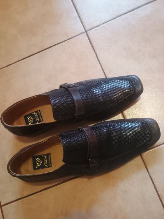 Чоловіч,і італійські, шкіряні туфлі в ідеальному стані
