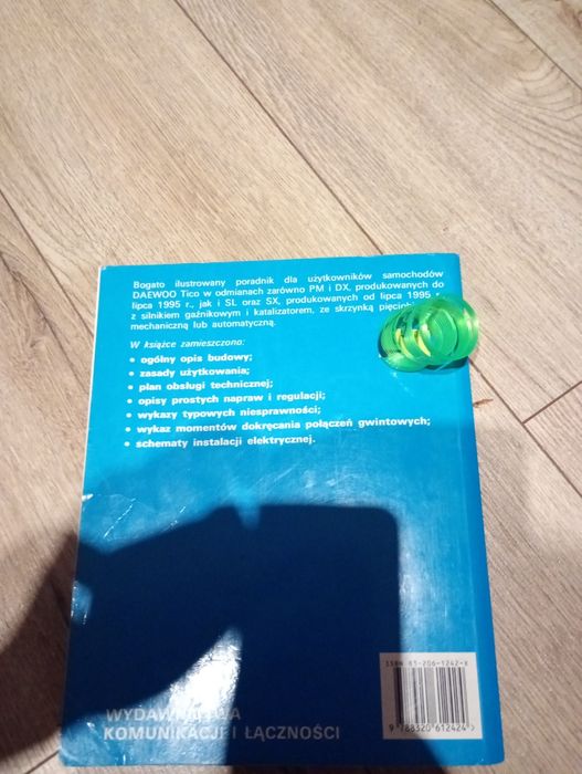 Instrukcja obsługi i naprawy tico Daewoo