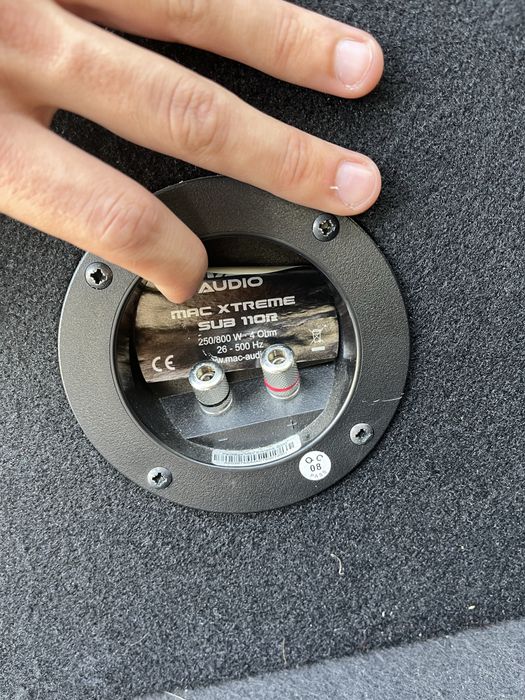 Subwoofer Mac Audio Mac Extreme 110r 800w