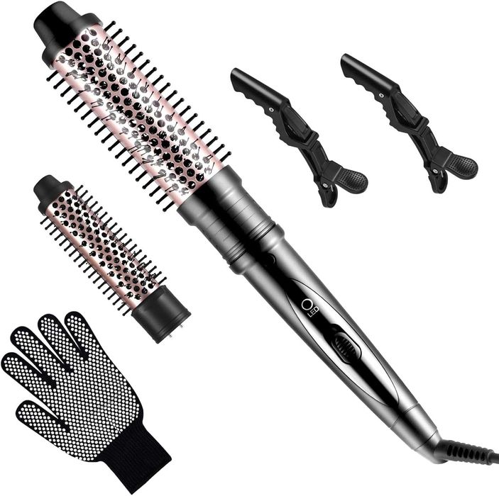 Szczotka termiczna gorące powietrze stylizacji włosów lokówka 38/32mm