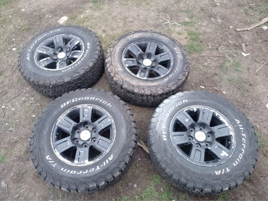 Колеса Ford Ranger 245/70 r16 All - Terrain T/A резина диски
