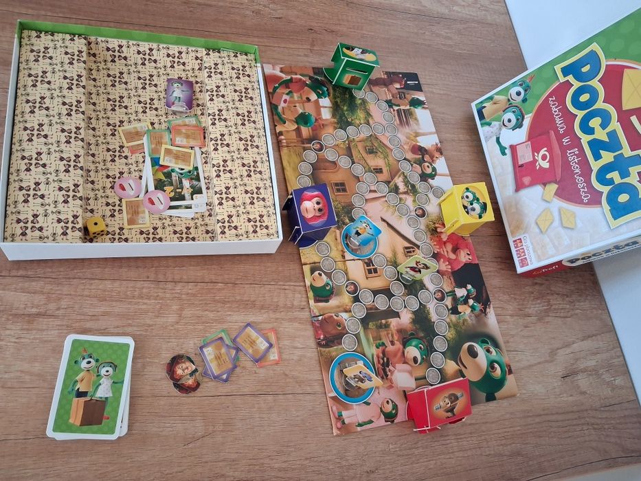 POCZTA TREFLIKÓW od Trefl gra planszowa, rodzinna stan Bardzo Dobry