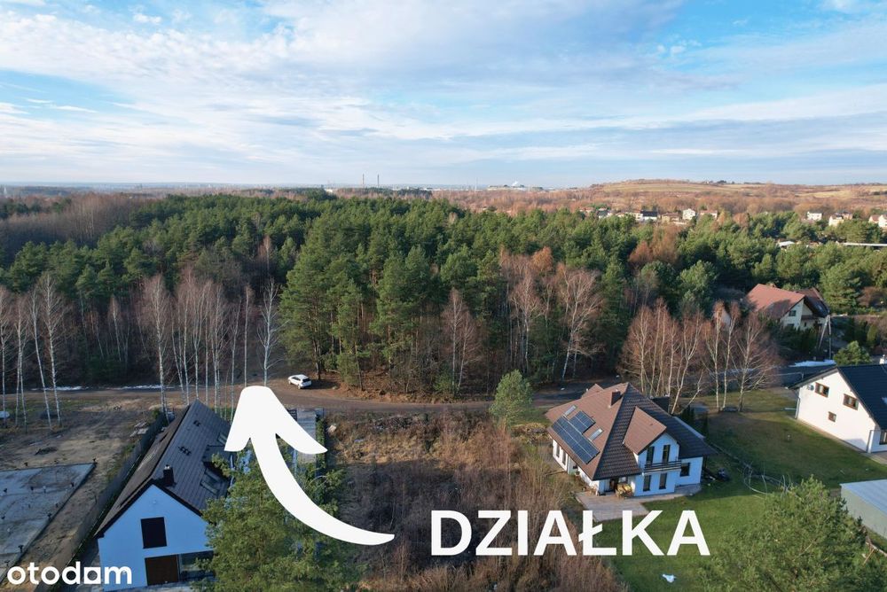 W nowej cenie - Piękna działka w otoczeniu lasu
