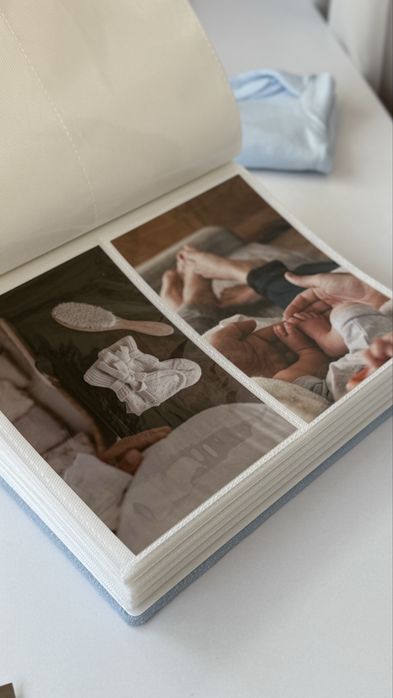 Альбом для фото / замшевий фотоальбом ручної роботи