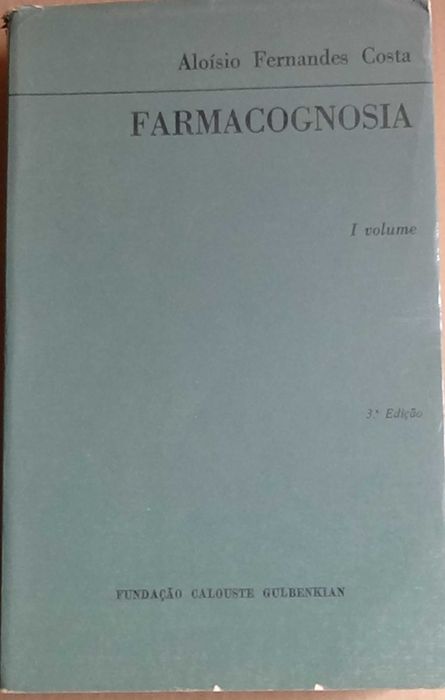 Farmacognosia, Vols. 1, 2 e 3